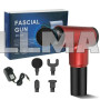 Портативний ударний масажер для всіх частин тіла Fascial Gun червоний